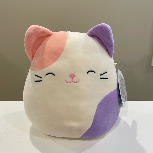 Squishmallows | Other | Nwt 8 Carlota The Pink Purple Cat Squishmallow ...